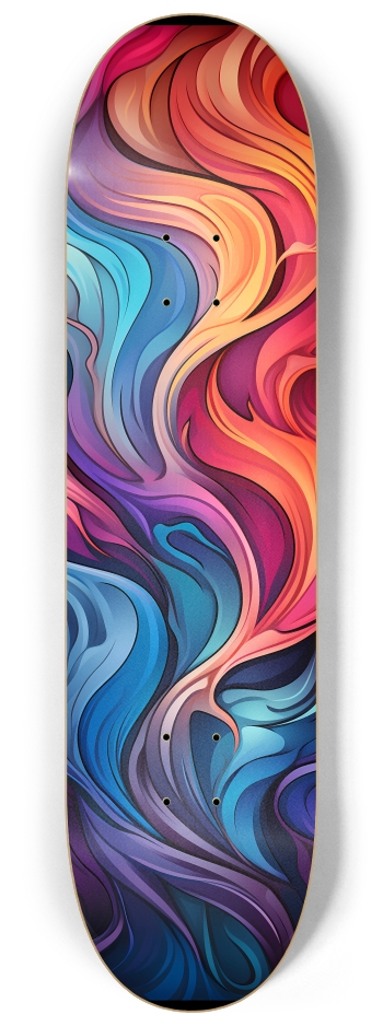 Rainbow Currents 8-1/4 Skateboard Deck