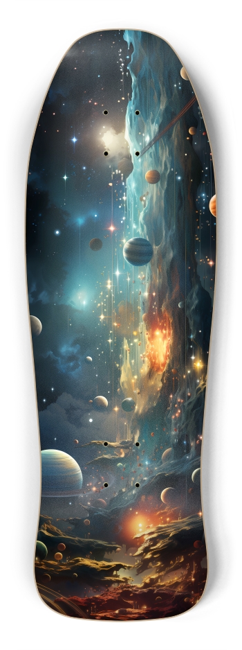 Outer Space Scene 4 Shredder Shape