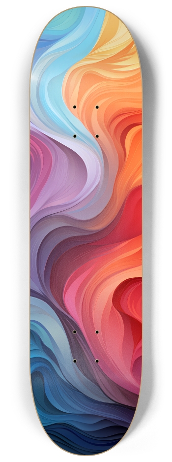 Rainbow Storm 8-1/4 Skateboard Deck