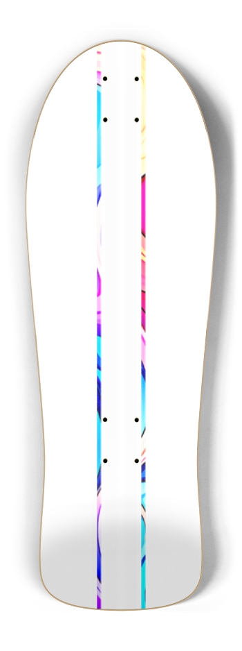 Partial Deck Rainbow & White Stripes