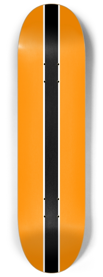 Mac Racer Orange 8-1/4 Skateboard Deck