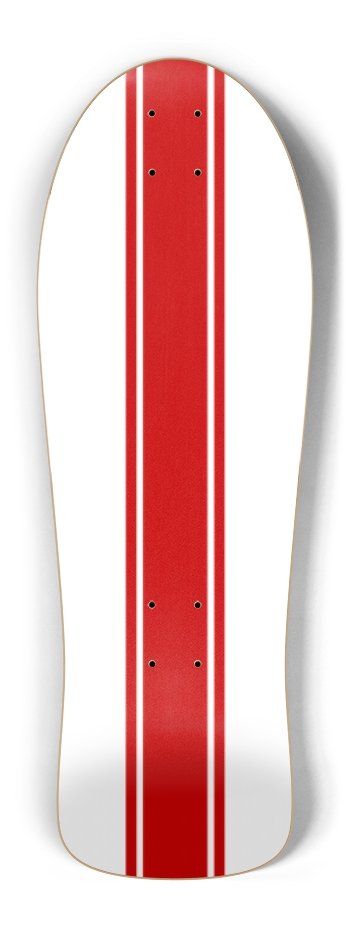 Partial Deck Red Stripes