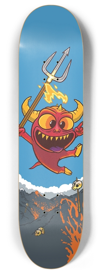 Cheeky Devil 8 Inch Skateboard Deck