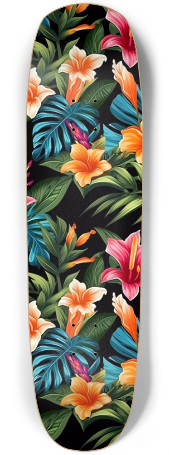 Hawaiian Flowers 1 Square Nose