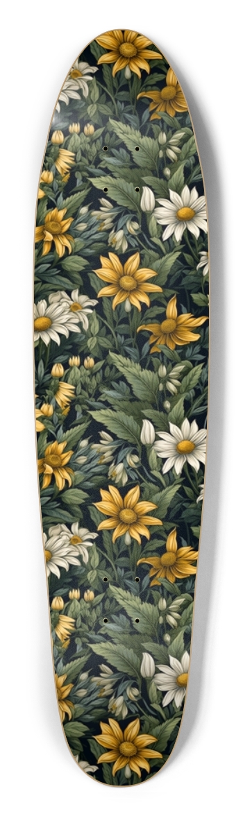 Wild Daisies Longboard Shape