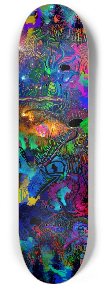 The Flock #2 8-1/4 Skateboard Deck