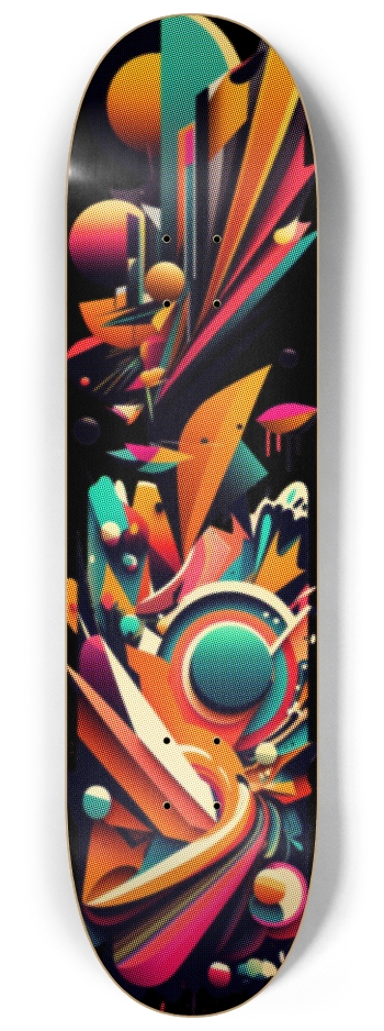 Abstract Tones 8-1/4 Skateboard Deck