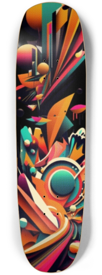 Abstract Tones Square Nose