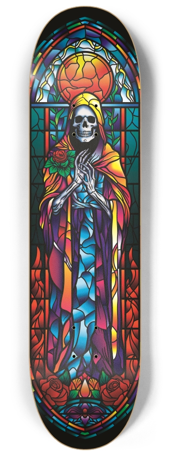 Colors of Death 8-1/4 Skateboard Deck