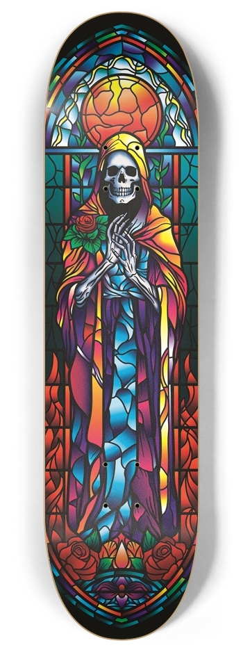Colors of Death 8 Inch Skateboard Deck