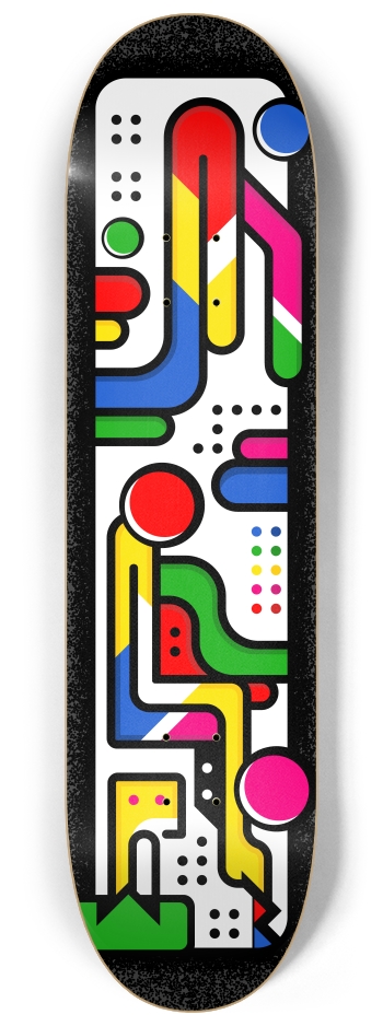 Graffitas 8-1/4 Skateboard Deck