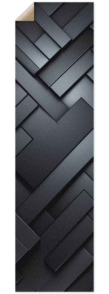 Black Stealth Skin 9 x 33 Inch Griptape