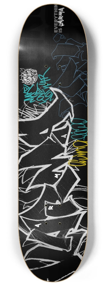 Karma 8-1/4 Skateboard Deck