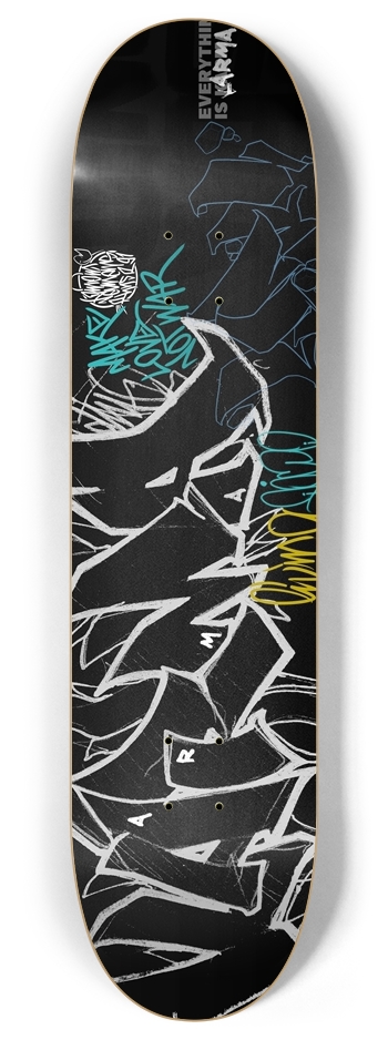 Karma 8 Inch Skateboard Deck