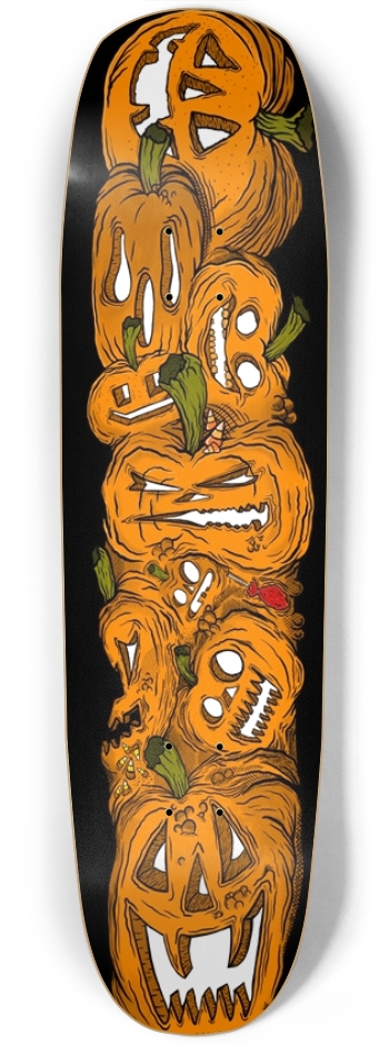 Stacked Jack-o'-lanterns Square Nose