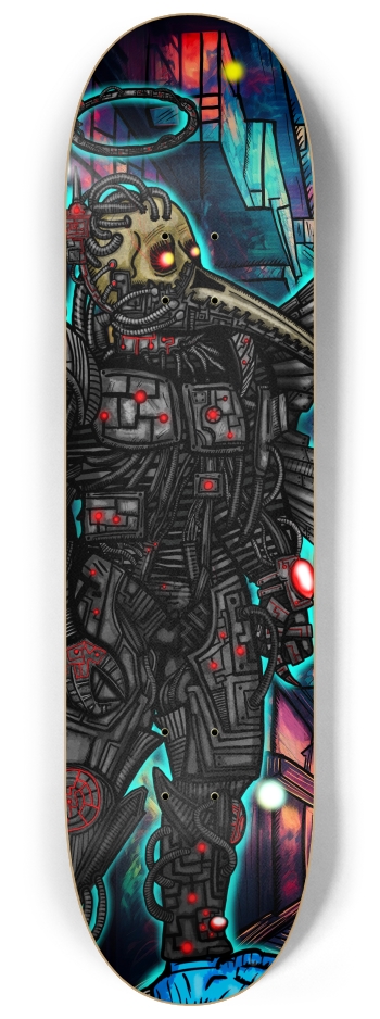 Cyber Punk Billy 8-1/4 Skateboard Deck