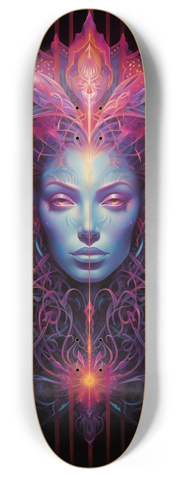 The Face of Eternity 8 Inch Skateboard Deck