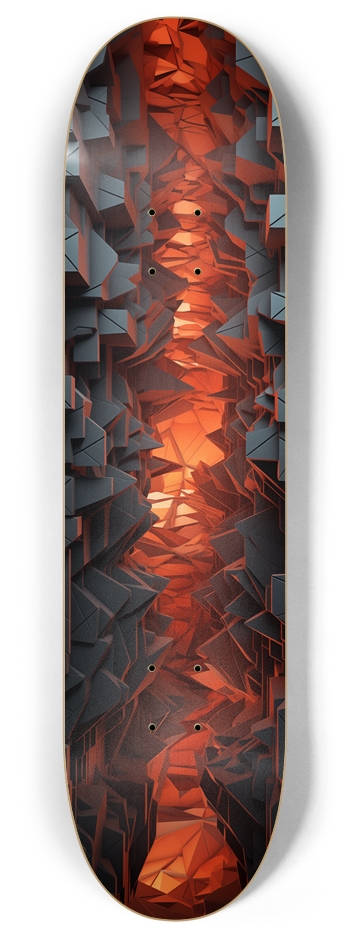 Cracked Foundation 8 Inch Skateboard Deck