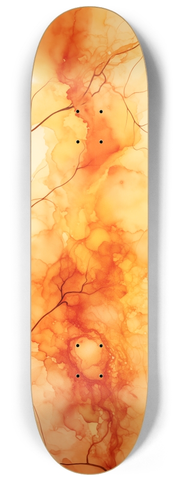 Alcohol Ink 8-1/4 Skateboard Deck