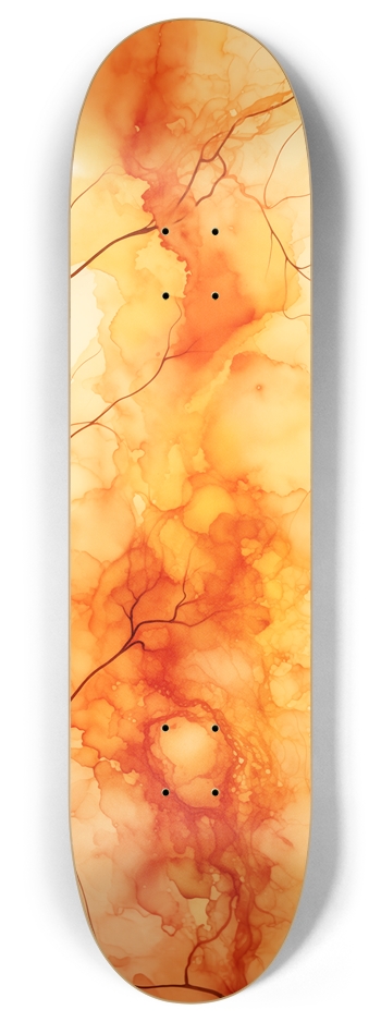 Alcohol Ink 8 Inch Skateboard Deck