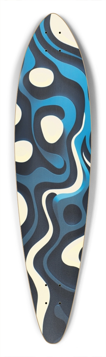 Blue Lines Pintail Longboard
