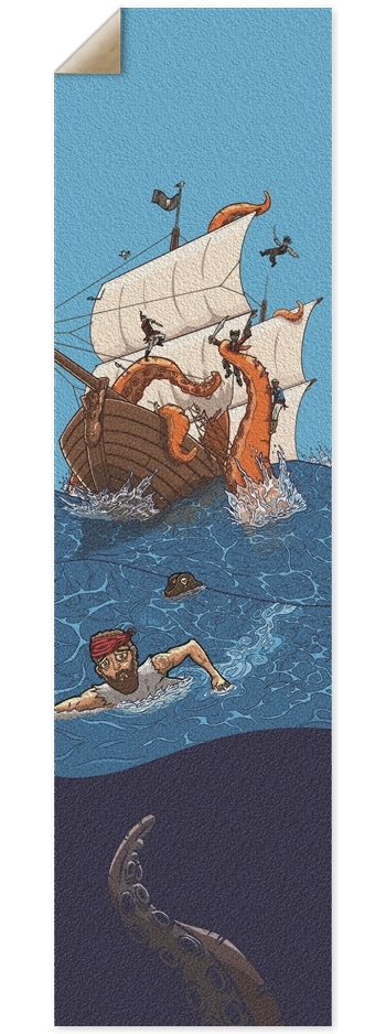 Kraken 9 x 33 Inch Griptape