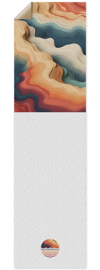 Topographic 9 x 33 Inch Griptape