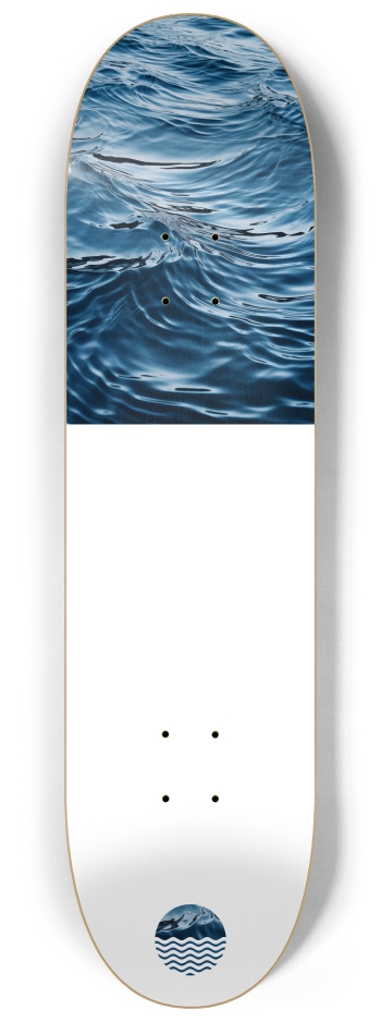 Natural Waves 8-1/4 Skateboard Deck