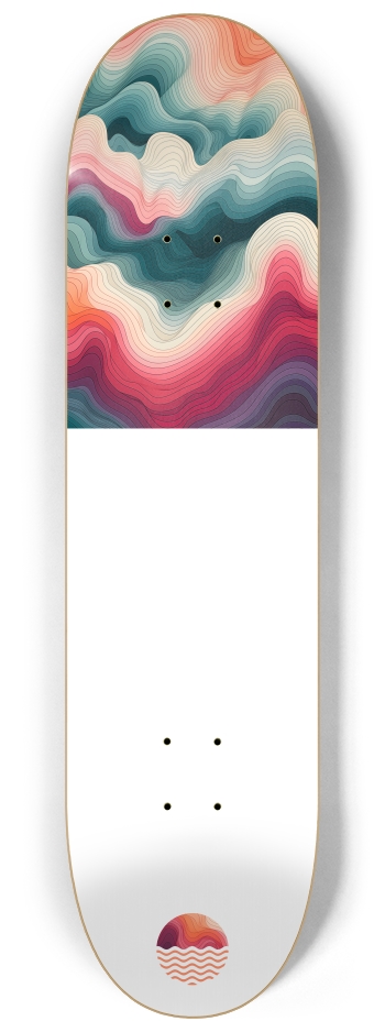 Geographic 8-1/4 Skateboard Deck