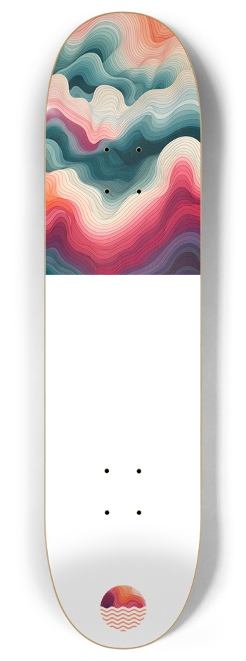 Geographic 8 Inch Skateboard Deck