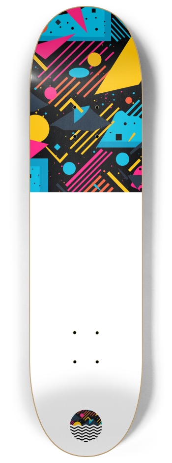 Retro 8-1/4 Skateboard Deck