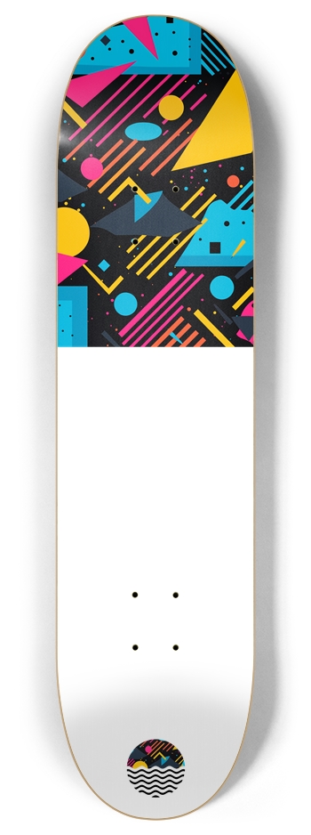 Retro 8 Inch Skateboard Deck