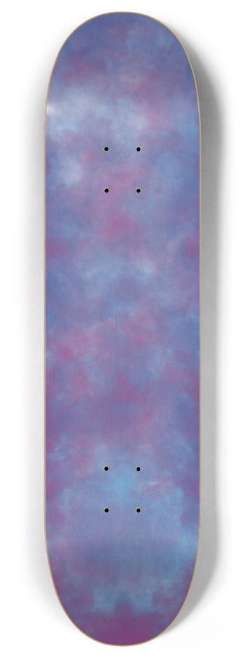 Cotton Candy Clouds 8 Inch Skateboard Deck