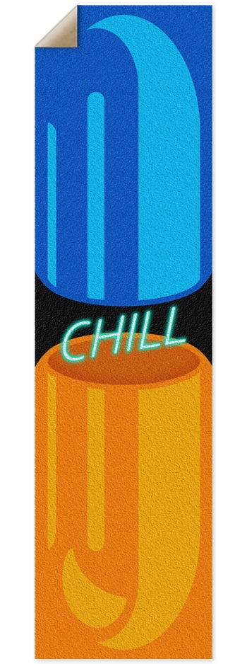 Chill Pill 9 x 33 Inch Griptape