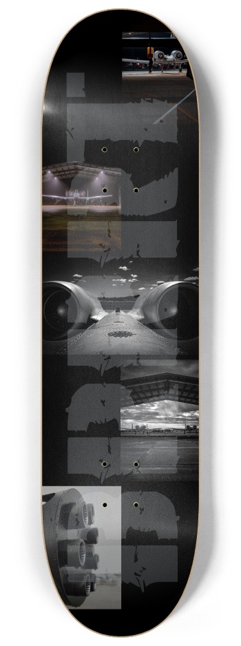 BRRRT Background 8-1/4 Skateboard Deck