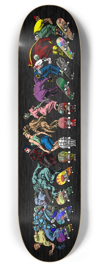 Motley Crew 8 Inch Skateboard Deck