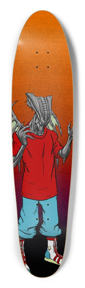 Fey Angel Longboard Shape