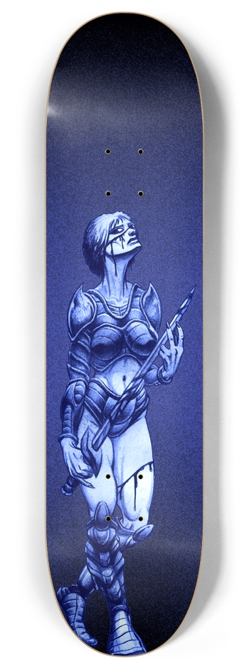 Swordgirl 8 Inch Skateboard Deck