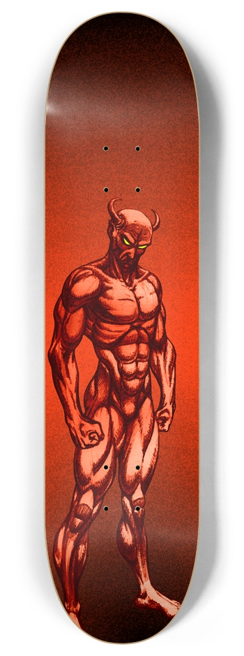 Satan 8 Inch Skateboard Deck