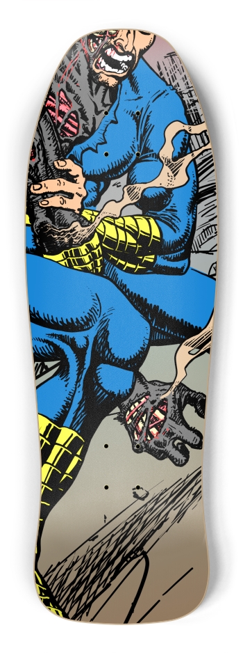 Burned Shredder Shape