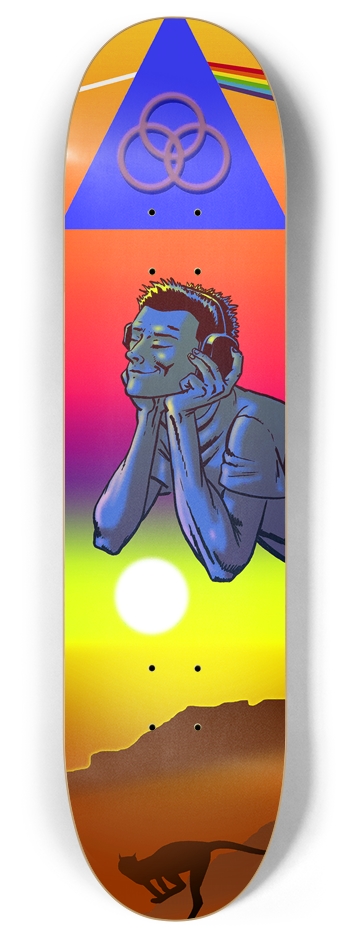 Music 8 Inch Skateboard Deck