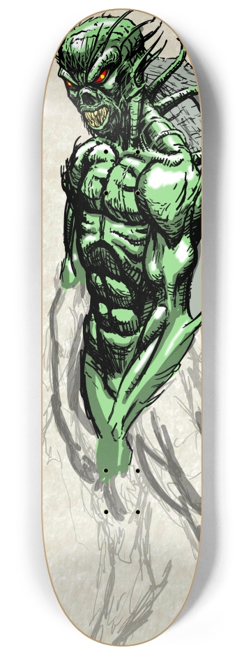Reptile 8-1/4 Skateboard Deck