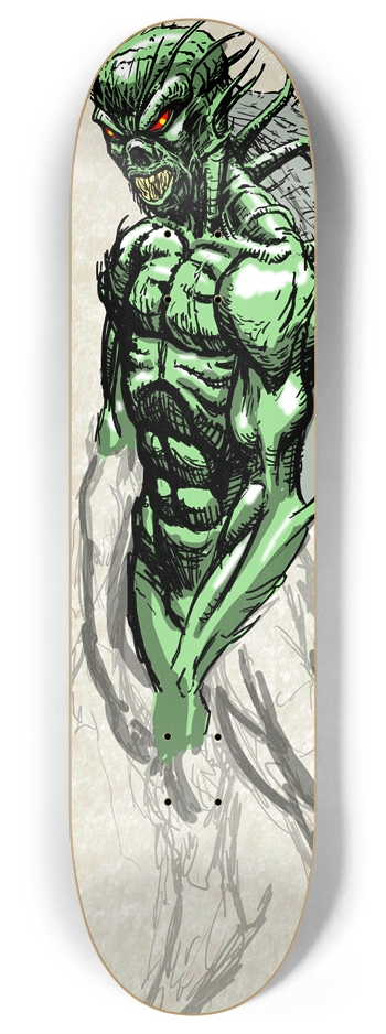Reptile 8 Inch Skateboard Deck