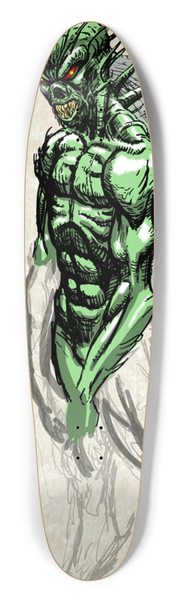 Reptile Longboard Shape