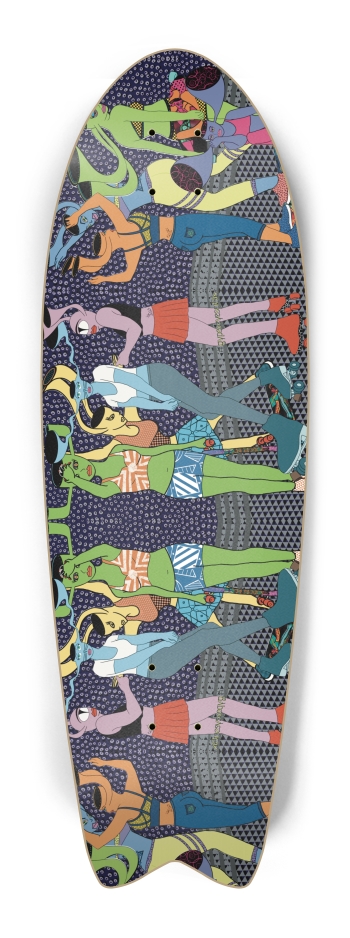 Galactic Glide: Celestial Skaters