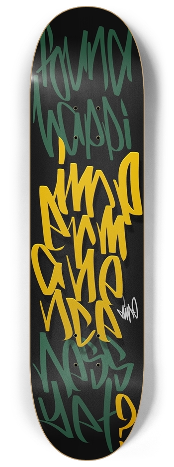 impermanent handstyles 8-1/4 Skateboard Deck
