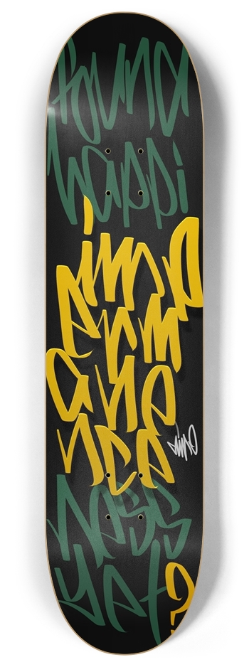 impermanent handstyles 8 Inch Skateboard Deck