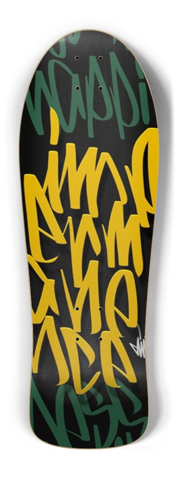 impermanent handstyles Old School Shape