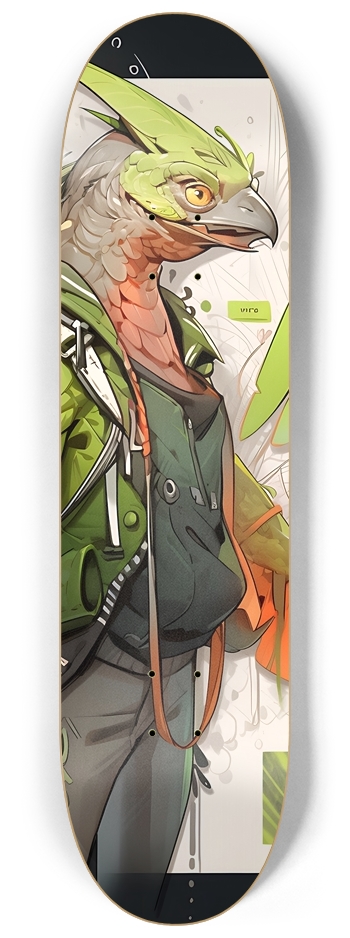 Rainbow Brainbro 8-1/4 Skateboard Deck