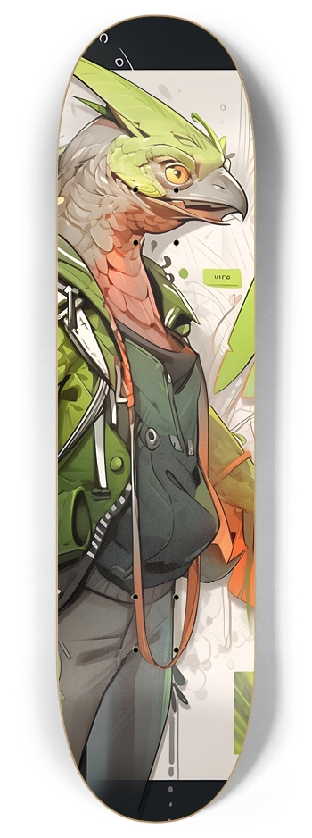 Rainbow Brainbro 8 Inch Skateboard Deck